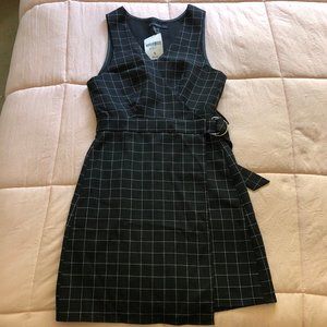 NWT F21 GRID DRESS (S)
